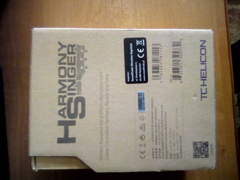 Вокальний процесор "HARMONY SINGER" tc helicon