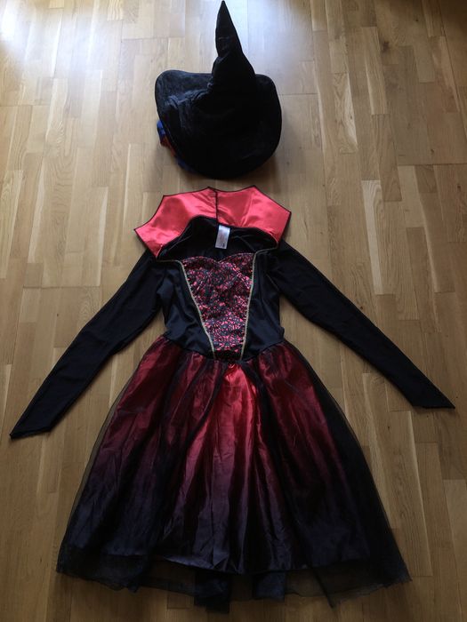 Плаття сукня відьми ведьми костюм на хеллоуін гелловін Меліфісента