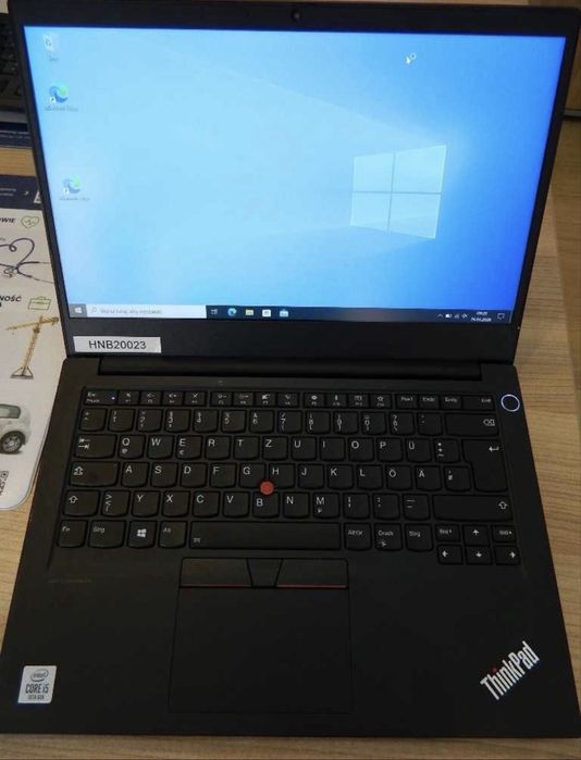 Laptop Lenovo Poleasingowy E14: i5-10th/SSD M2-256GB/DDR4-16GB/14”