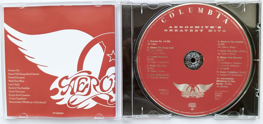 Aerosmith Greatest Hits 1993r