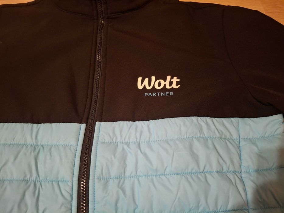 Kurtka WOLT na dostawy Delivery Uber Eeats Glovo Pyszne