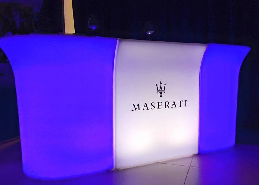 Balcão led rgb + comando