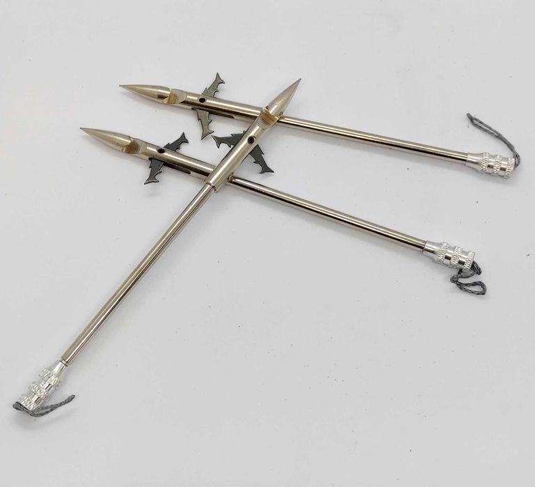 Стрела дротик гарпун для рогатки на рыбалку передн зацеп складн усы