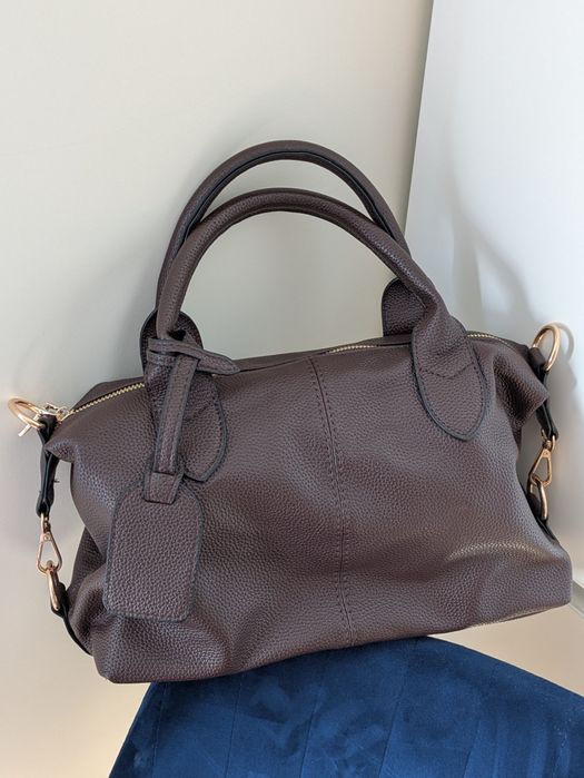 Коричнева сумка, шоколадна сумка, жіноча сумка