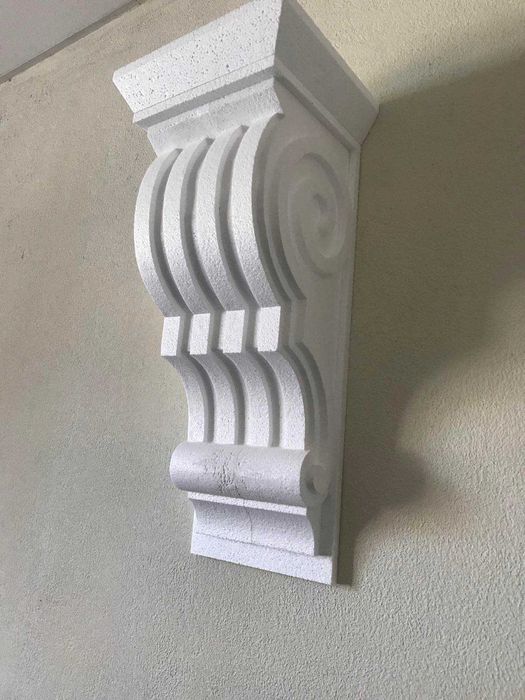 Фигурная резка полистирола.Детали БПЛА.Фасадный декор, карнизы колонны ...