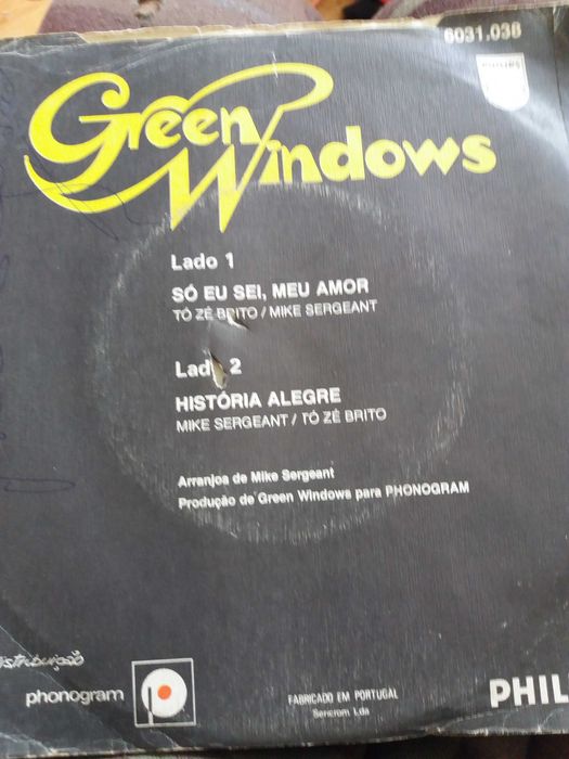 Disco de vinil antigo