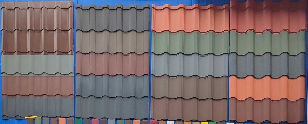 Металлочерепица производство Украина, Германия, Корея, Польша