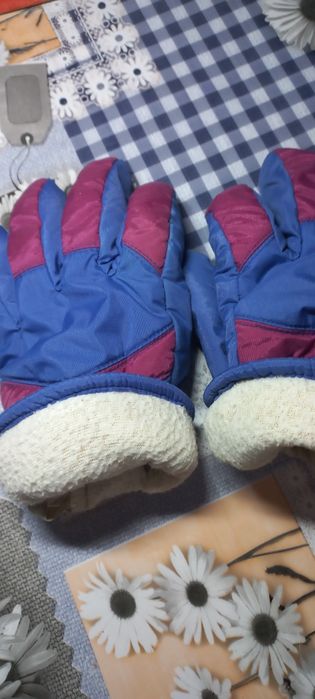 Перчатки , рукавички теплі