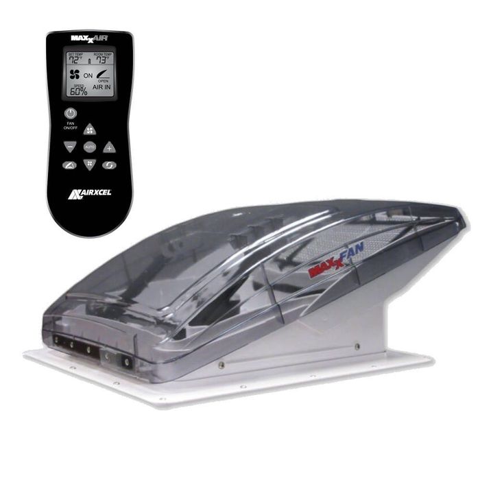 MaxxFan Deluxe zdalnie sterowany wentylator dachowy, kamper