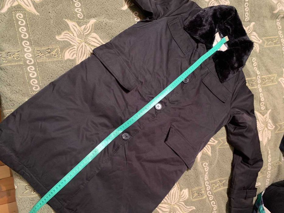 Куртка тёплая полупальто С-М.