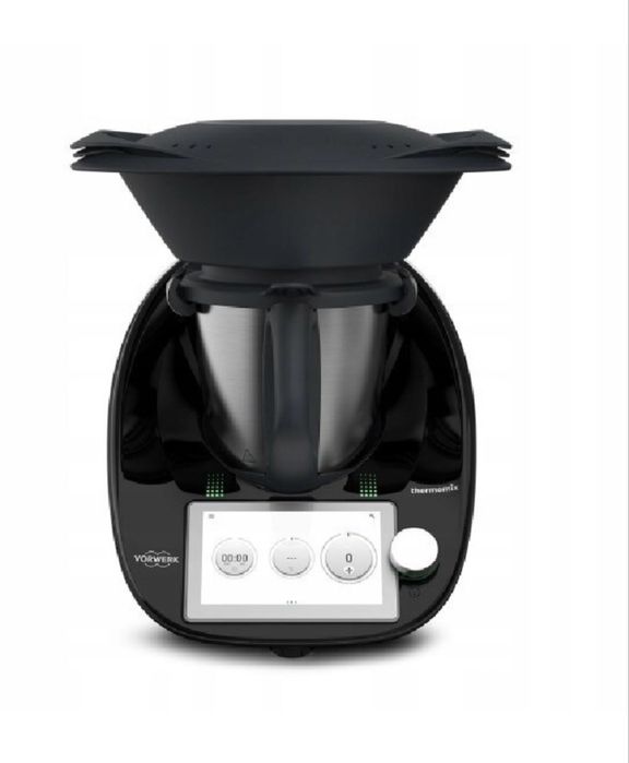 Czarny Thermomix tm6 wersja limitowana Gratis robot kuchenny