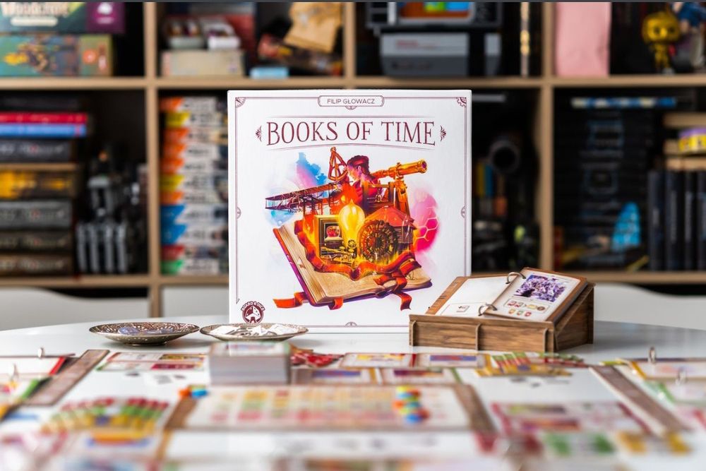 Jogo de tabuleiro Books of Time (ES) NOVO/SELADO