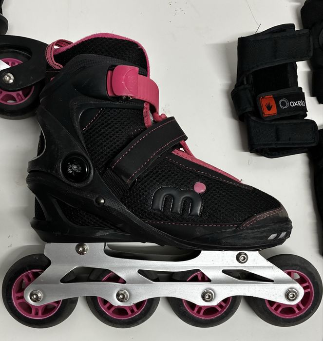 Patins em linha 38 + Proteções