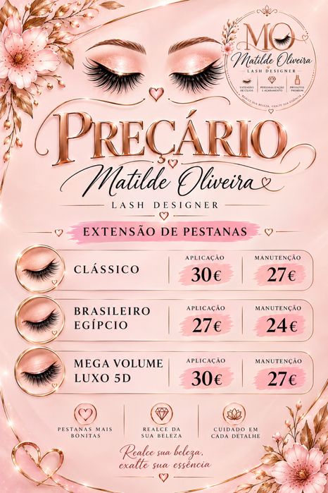 Serviço de lash desiner
