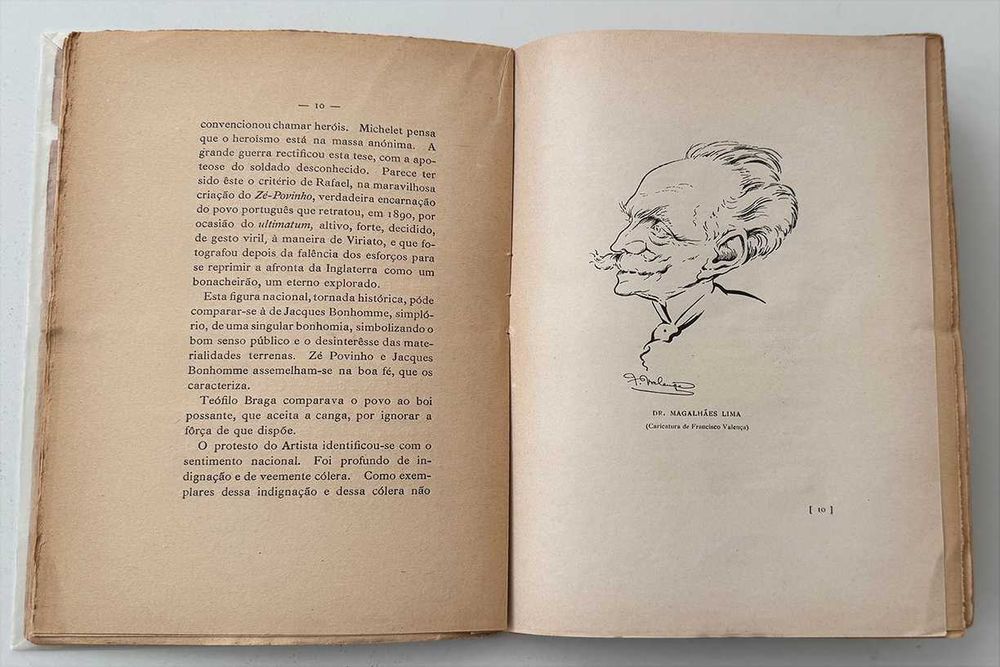 1925, Dr. Magalhães Lima, RAFAEL BORDALO PINHEIRO.