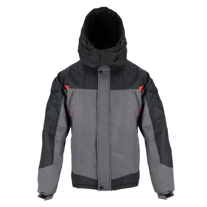 Kurtka Robocza męska Zimowa OCIEPLANA z kapturem WODOODPORNA  r. L