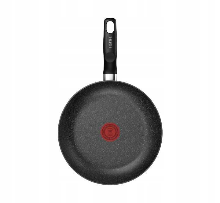 OoZestaw patelni Tefal Dark Essential 3 elementy indukcja 20/24/28 cm DARMOWA DOSTAWA