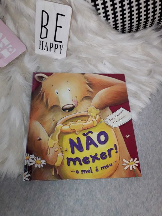 Livro "Não mexer! O mel é meu"