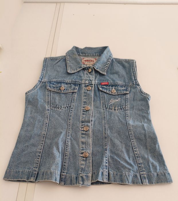 Colete ganga jeans Kricel