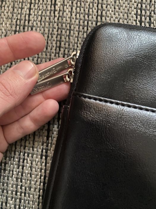 Кожана сумка для ноутбуку макбуку 13-14 дюймів macbook pro air