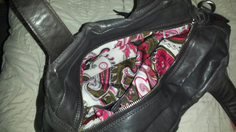 Skórzana torebka 25 lovers nowa prawie liebeskind