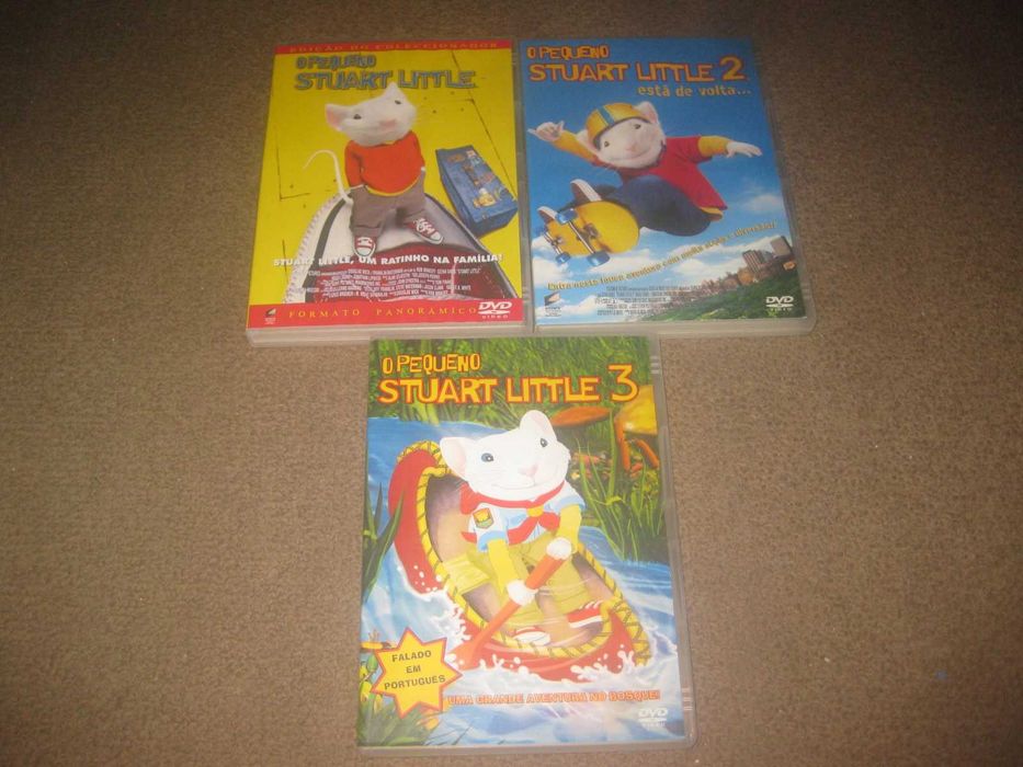 Colecção Completa em DVD "O Pequeno Stuart Little"
