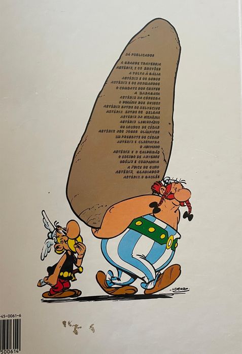 Livro de BD do Astérix