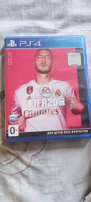Fifa 20, диск для PS4