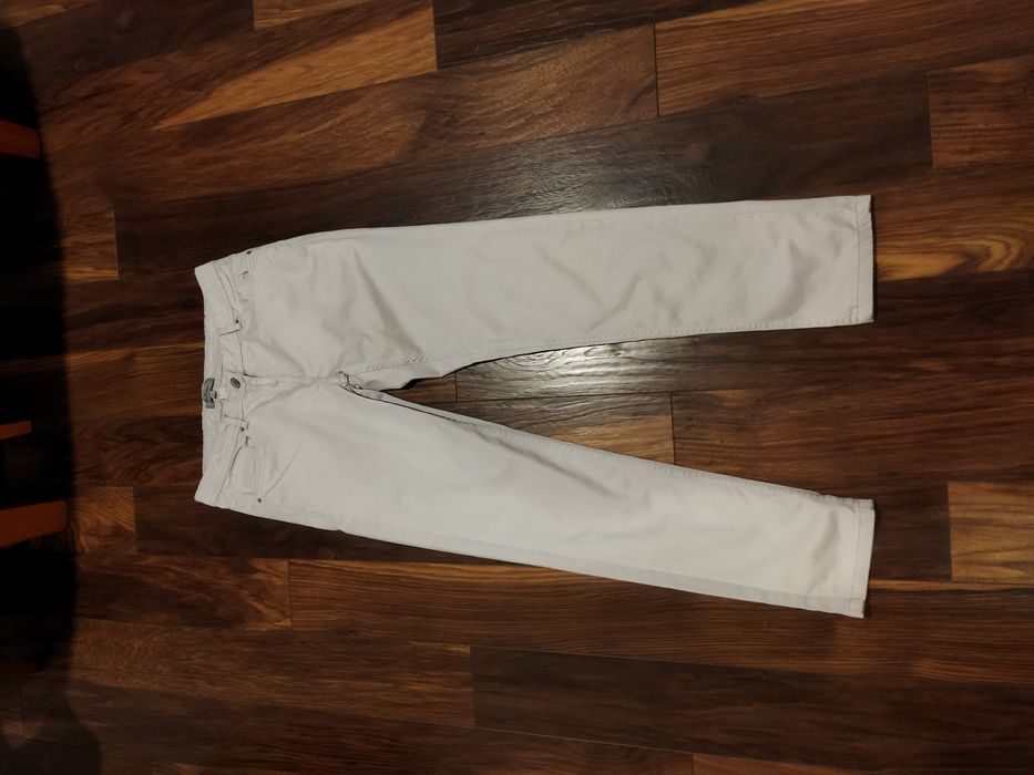 Spodnie damskie XL jasne szare