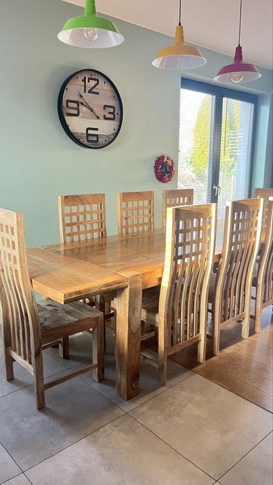 Krzesła -drewniane - 10 szt.