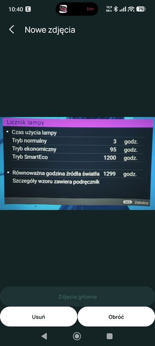 Projektor laserowy BenQ V 6050