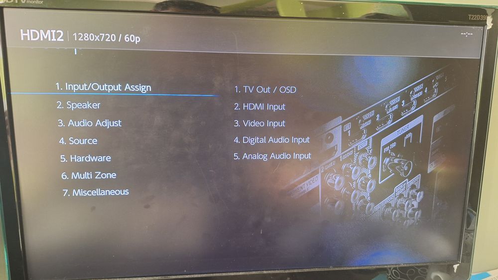 7.2 Onkyo Tx-nr686 Wi-Fi BT 4k 60p Atmos vision HDR THX sonos