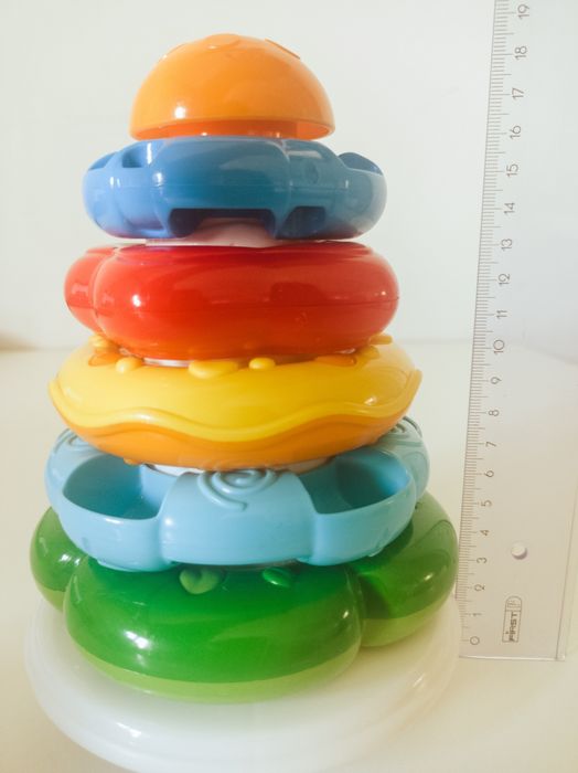 Stackable Ring Tower for Babies - Clementoni441177279017134083