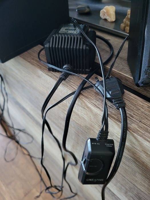 Głośniki Creative Inspire P380 2.1 – komplet + kable