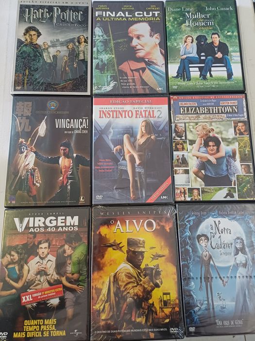 Filmes em sistema dvd