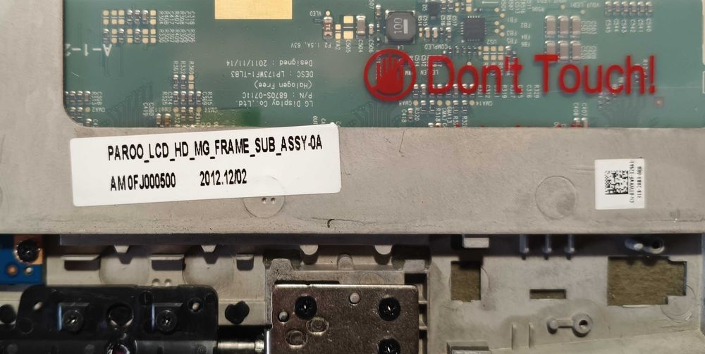 Матрица Dell alienware M17xR4 (full HD, 1920x1080) в сборе