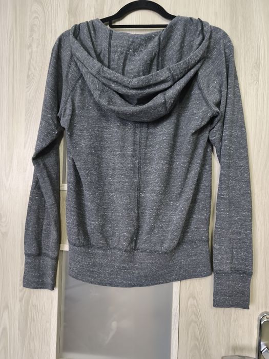 Szara bluza z kapturem Nike r. S
