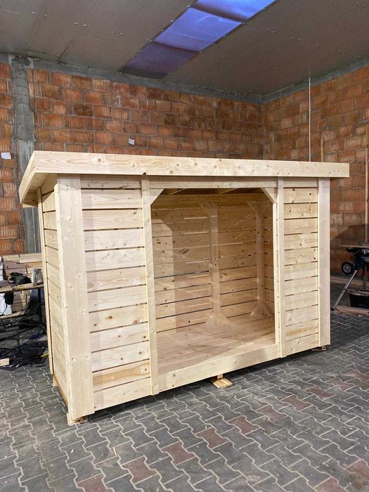 składzik na drewno 266x100x200 PRODUCENT WoodStuff