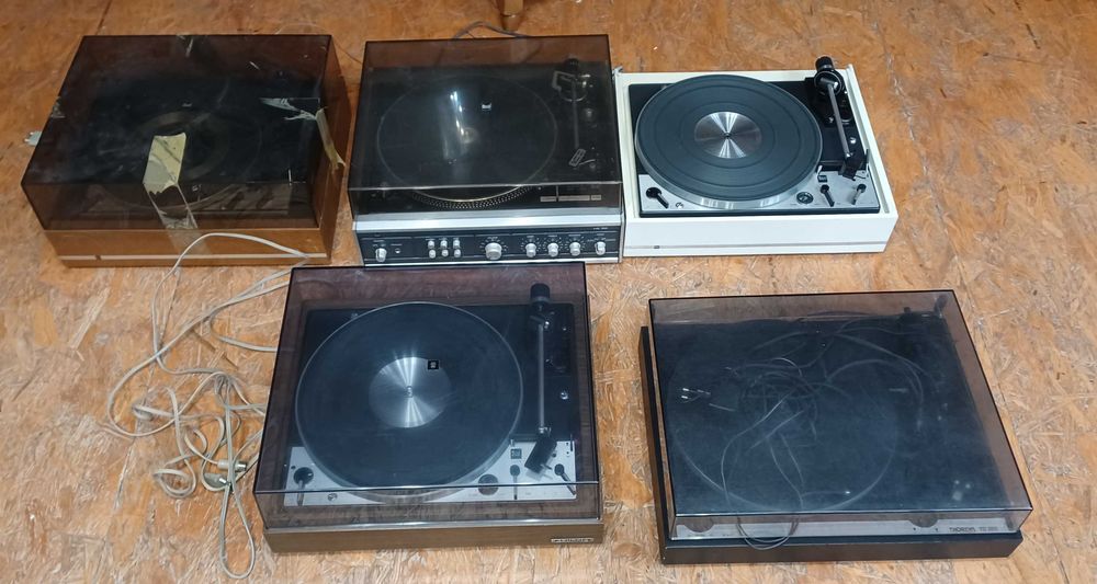 Gramofony stare 5 sztuk