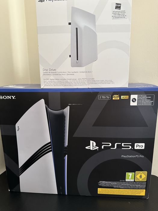 Ps5 Pro + leitor 3 anos garantia