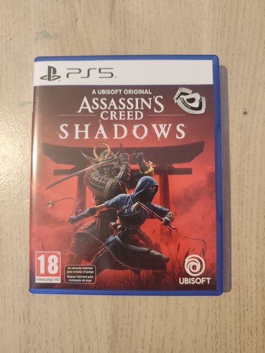 Jogo PS5 assasins Creed Shadows