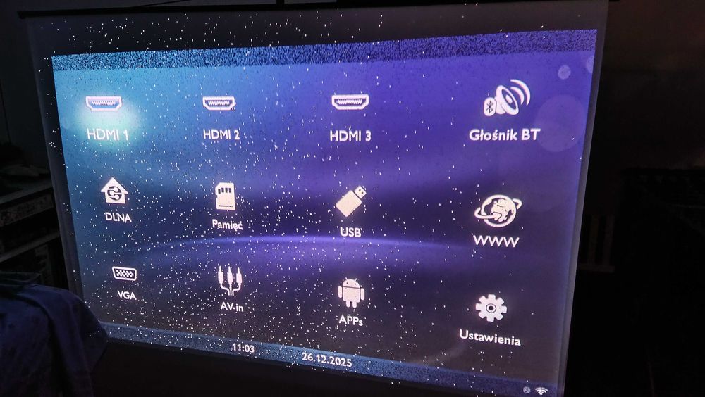 Smart Projektor 3D Philips Screeneo 1590 - ultrashort 100 cali z 45cm