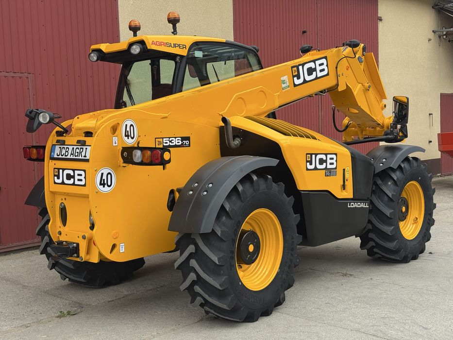 Ładowarka teleskopowa JCB 536-70 AGRI SUPER (Manitou)