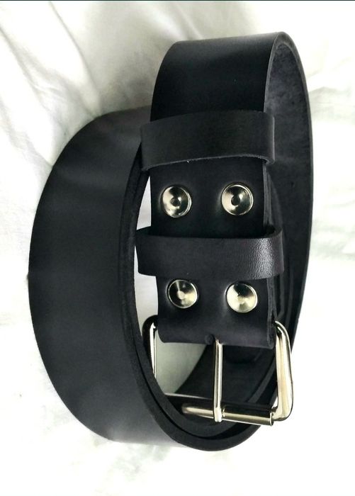 Pas czarny, gruby! Ręczna robota! Gwarancja 15 lat.