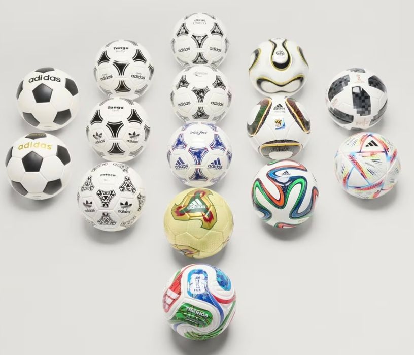 Coleção Minibolas Adidas Mundiais FIFA