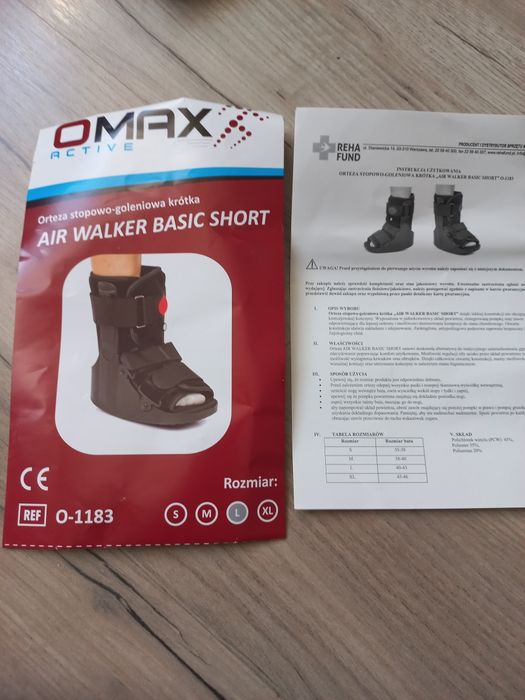 Orteza stopowo-goleniowa