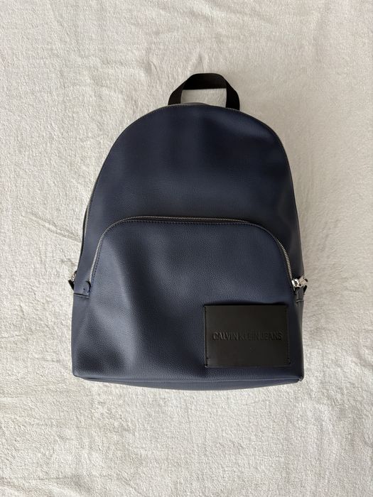Oryginalny Męski granatowy plecak Calvin Klein Jeans