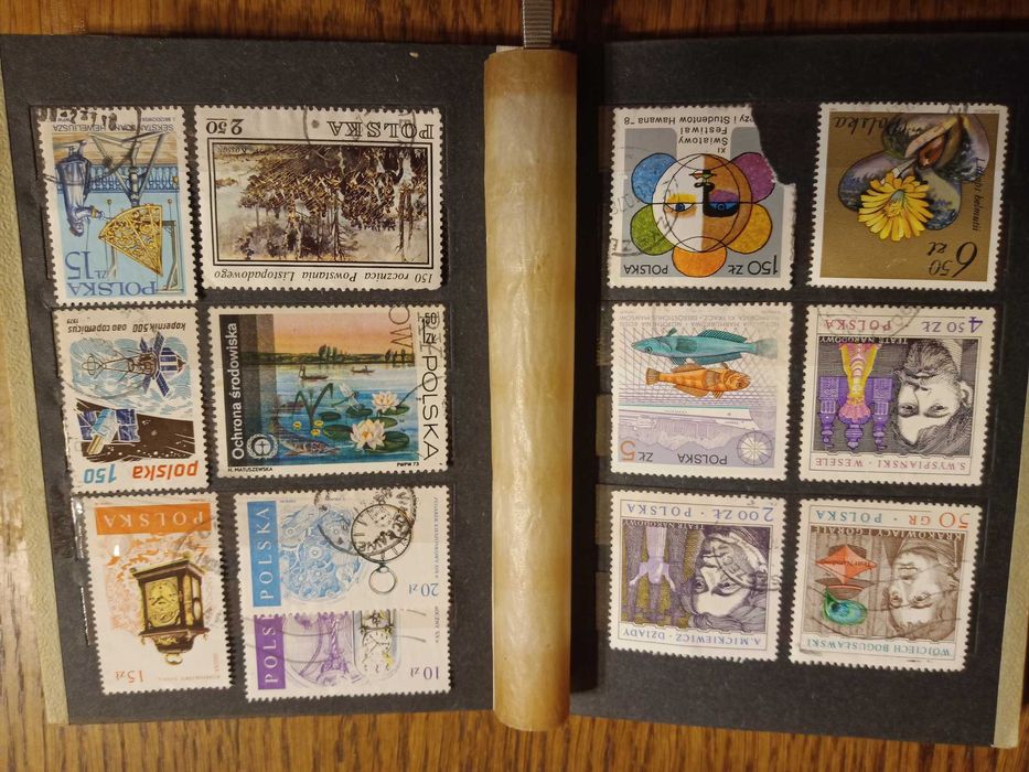 znaczki Polska z klaserem