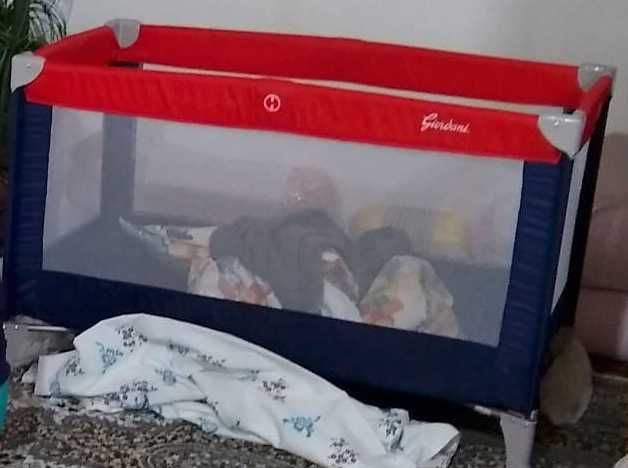 Cama de viagem bebé marca Giordani