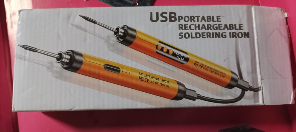 Ferro de soldar a bateria